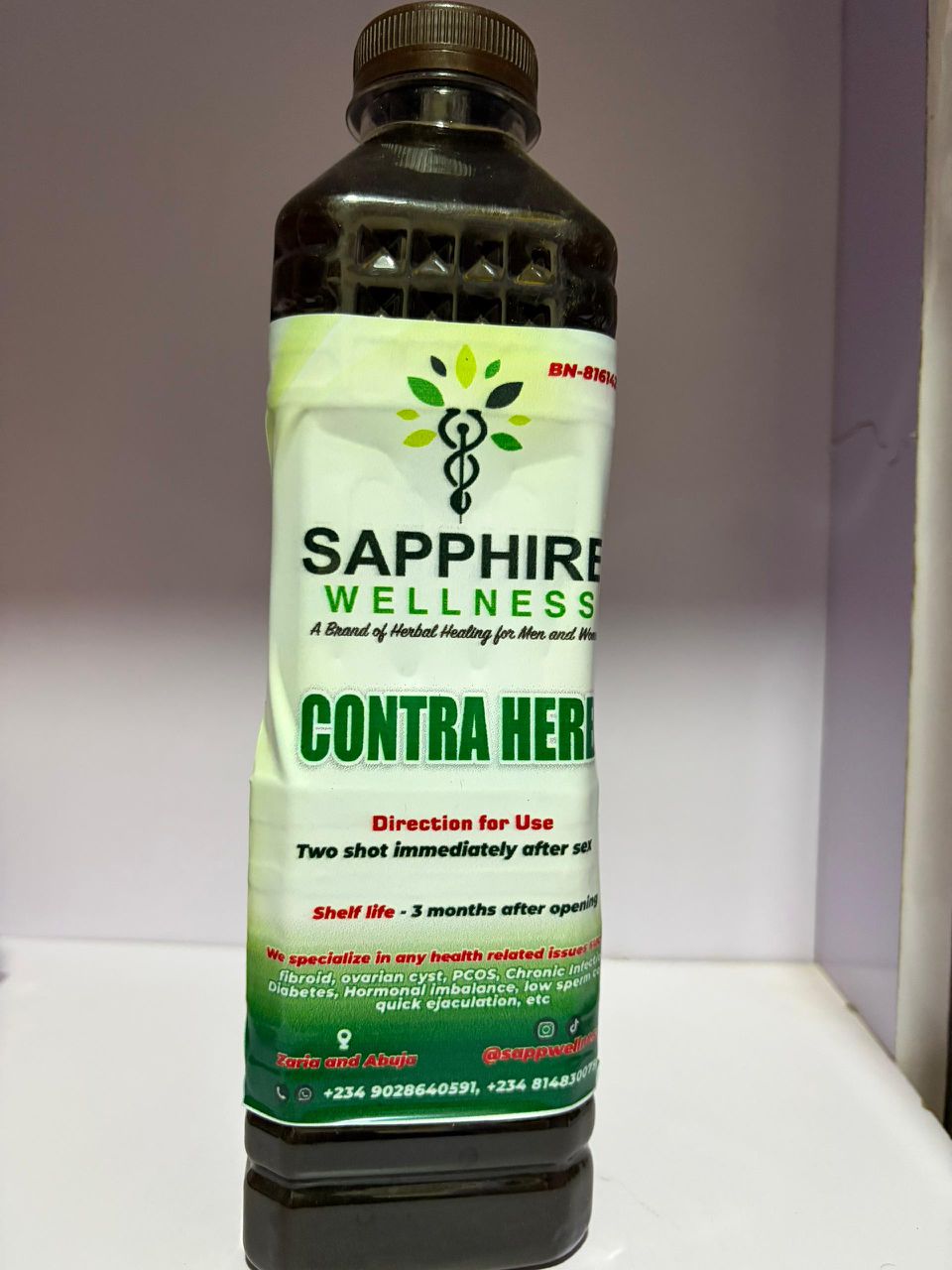 Contraceptive herb 500ml